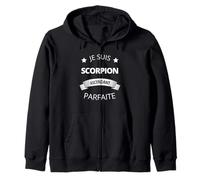 Cadeau scorpion je suis scorpion humour ascendant parfaite Sweat à Capuche