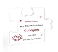 Cadeau Secret Santa Collegue Cadeau Secret Santa Collegue Cadeau Départ Collègue Cadeau Collègue Acryliques Collègue Cadeau Collegue de Travail Femme Cadeau Collegue de Travail Cadeau Départ Collègue
