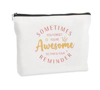 Cadeau sentimental et inspirant - Trousse de maquillage motivante - Cadeau de Noël ou d'anniversaire pour femme