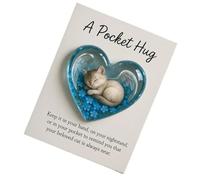 Cadeau Souvenir Chat - Carte Souvenir Mignonne En Forme De Cœur Positif - Cartes De Motivation Pour Chat | Idéal Pour Apaiser Filles Adolescents Et Famille, Noël Et Fêtes, Sympathie Encouragement Et