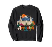 Cadeau Souvenir de Voyage Arequipa Pérou dessiné à la Main Sweatshirt