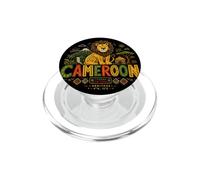 Cadeau Souvenir de Voyage Cameroun dessiné à la Main PopSockets PopGrip pour MagSafe