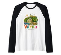 Cadeau Souvenir de Voyage en Bulgarie dessiné à la Main Manche Raglan