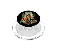 Cadeau Souvenir de Voyage Maroc dessiné à la Main PopSockets PopGrip pour MagSafe