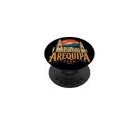 Cadeau Souvenir de Voyage Vintage Arequipa Pérou PopSockets PopGrip Adhésif