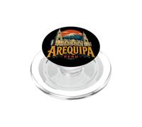Cadeau Souvenir de Voyage Vintage Arequipa Pérou PopSockets PopGrip pour MagSafe