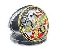 Cadeau souvenir souvenir de l'armée américaine Thank You Challenge sans pièce de monnaie Eagle Veteran Army Marine Corps Armed Forces