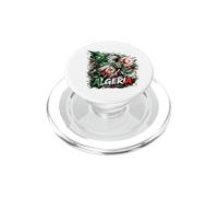 Cadeau Supporter Algérien Drapeau Algérie Patriote Fier PopSockets PopGrip pour MagSafe