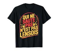 Cadeau Supporter Lens Football | Qui Ne Saute Pas Lensois T-Shirt