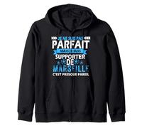 Cadeau Supporter Marseille Foot Marseillais Humour Originale Sweat à Capuche