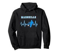 Cadeau Supporter Marseille Foot Marseillais Sweat à Capuche