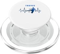 Cadeau Supporter Troyes Foot Troyen PopSockets PopGrip pour MagSafe