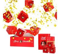 Cadeau Surprise Noël - Coffret Cadeau Pop-Up | À Argent De Noël | Kit DIY Rebondissante, Coffret Photo Pliable, Pour Anniversaires, Fêtes, Adultes Et