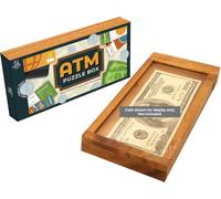 Cadeau surprise pour adulte - Casse-têtes en bois avec compartiment caché - Boîte cadeau pour l'argent - Casse-tête - Défis en bois avec serrure secrète