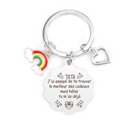 Cadeau Tata Cadeau De Noël Tante Cadeau Pour Tata Porte-clés Tata Cadeau Tante Cadeau D'anniversaire Tante-J'ai Essayé De Te Trouver Le Meilleur Des Cadeaux Mais Hélas Tu M'as Déjà