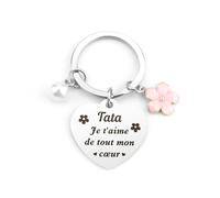Cadeau Tata Idee Cadeau Tata Anniversaire Pour Tatie Porte-Clés Cadeaux Anniversaire Tante Merci Cadeaux Secret Santa St Valentin Ramadan Paques Fete Des Meres Pour Tatie
