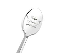 Cadeau Tata Noel, Cadeau Tatie Cuillère A Cafe en Acier Inox, Cadeau Tante Cadeau pour Tata Cadeau Tata Original Cadeau Oncle et Tante Cadeaux Tata Cadeau Noel Tata Cadeau Anniversaire Saint Valentin