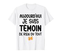 Cadeau témoin mariage homme humour evg T-Shirt