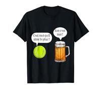 Cadeau Tennis Biere C'est Moi Qu'il Prefere Humour Cadeau T-Shirt