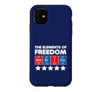 Cadeau « The Elements of Freedom America » 4 Juillet - Blanc Coque pour iPhone 11