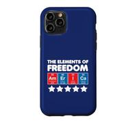 Cadeau « The Elements of Freedom America » 4 Juillet - Blanc Coque pour iPhone 11 Pro