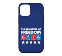 Cadeau « The Elements of Freedom America » 4 Juillet - Blanc Coque pour iPhone 12/12 Pro