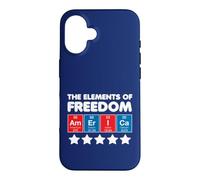 Cadeau « The Elements of Freedom America » 4 Juillet - Blanc Coque pour iPhone 16