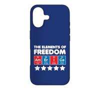 Cadeau « The Elements of Freedom America » 4 Juillet - Blanc Coque pour iPhone 17