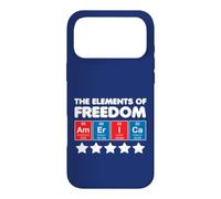 Cadeau « The Elements of Freedom America » 4 Juillet - Blanc Coque pour iPhone 17 Pro Max