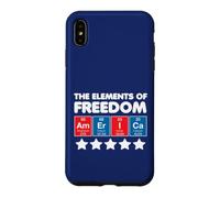Cadeau « The Elements of Freedom America » 4 Juillet - Blanc Coque pour iPhone XS Max