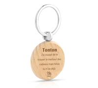 Cadeau Tonton,Cadeau Pour Tonton,Oncle Cadeau,Cadeau Oncle,Idee Cadeau Tonton,Super Tonton,Porte Clef Tonton,Porte Clé Tonton,Porte-Clés En Bois Tonton,Cadeau Tonton Noel,Idee Cadeau Fete Des Peres