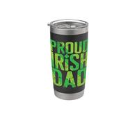 Cadeau trèfle irlandais fier Gobelet isotherme en acier inoxydable double paroi