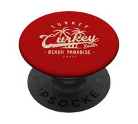 Cadeau Türkiye pour Les Turcs de Turquie Drapeau Turc PopSockets PopGrip Adhésif