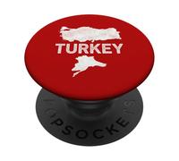 Cadeau Türkiye pour Les Turcs de Turquie Drapeau Turc PopSockets PopGrip Adhésif