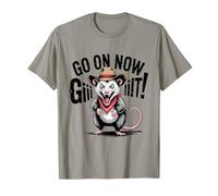 Cadeau Western Country Vintage Cowboy Opossum Go On Now T-Shirt