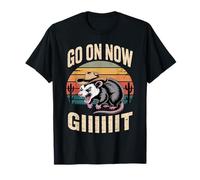 Cadeau Western Country Vintage Cowboy Opossum Go On Now T-Shirt