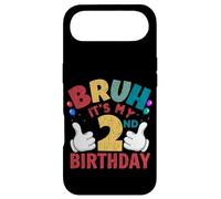 Cadeaux Bruh It's My 2nd Birthday pour garçons et Filles de 2 Ans Coque pour iPhone Air
