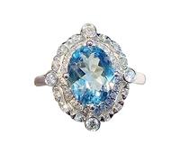 Cadeaux Choses Bagues pour les accessoires populaires de bijoux de de femmes Rouleau Cerceau Anneaux (Silver, 9)