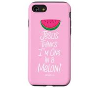 Cadeaux chrétiens amusants Écritures One in a Melon Coque pour iPhone SE (2020) / 7 / 8