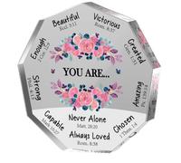 Cadeaux chrétiens pour femme, anniversaire, Noël, inspiration, cadeaux religieux, pasteur catholique, épouse, cadeau d'appréciation pour sa maman, amie, sœur, collègue, sœur, plaque chrétienne