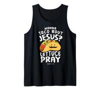 Cadeaux chrétiens versets bibliques Écritures drôle Taco Bout Jésus Débardeur
