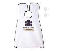 CADEAUX.COM - Bavoir à barbe Personnalisé - Totem Message Personnalisable - Cadeau Anniversaire Homme ou Femme