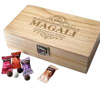 CADEAUX.COM - Coffret gravé Prestige de chocolats Monbana