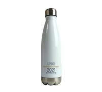 CADEAUX.COM - Gourde Isotherme Jeune Diplômé - Personnalisable en INOX - Bouteille Isotherme 500 ML avec Bouchon À Vis- Idée Cadeau Personnalisé - Cadeau Maitresse d'École -Cadeau Fin d'Année