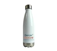 CADEAUX.COM - Gourde Personnalisable - J'peux Pas J'Ai Violon - Gourde Isotherme Personnalisée - 500ml - Bouteille Thermos avec Message - Idée Cadeau Original- Cadeau Homme - Cadeau Femme