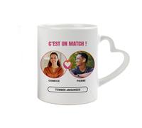 CADEAUX.COM - Mug personnalisé - It's a match