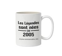 CADEAUX.COM - Mug personnalisé - Les Légendes sont nées en 2005