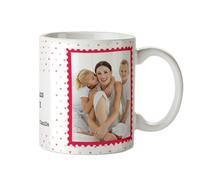 CADEAUX.COM - Mug Personnalisé Photo Tendresse - Mug Céramique - Résiste Au Micro Ondes et Lave Vaisselle- Cadeau Utile - Idée Cadeau Maman - Cadeau Fête des Mères - Idée Cadeau Femme
