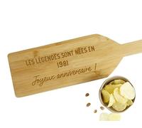 CADEAUX.COM - Planche À Apéritif Message Générique Année 1981 Personnalisé - Cadeau Personnalisable - Cadeau Anniversaire - Cadeau Homme et Femme - Cadeau Année