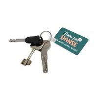 CADEAUX.COM - Porte-clé J'peux pas J'ai Danse - Cadeau Personnalisable - Idée Cadeau Original - Porte Clef à Personnaliser - 40 x 57 mm en Aluminium - Cadeau Homme, Femme - Porte Clef Original
